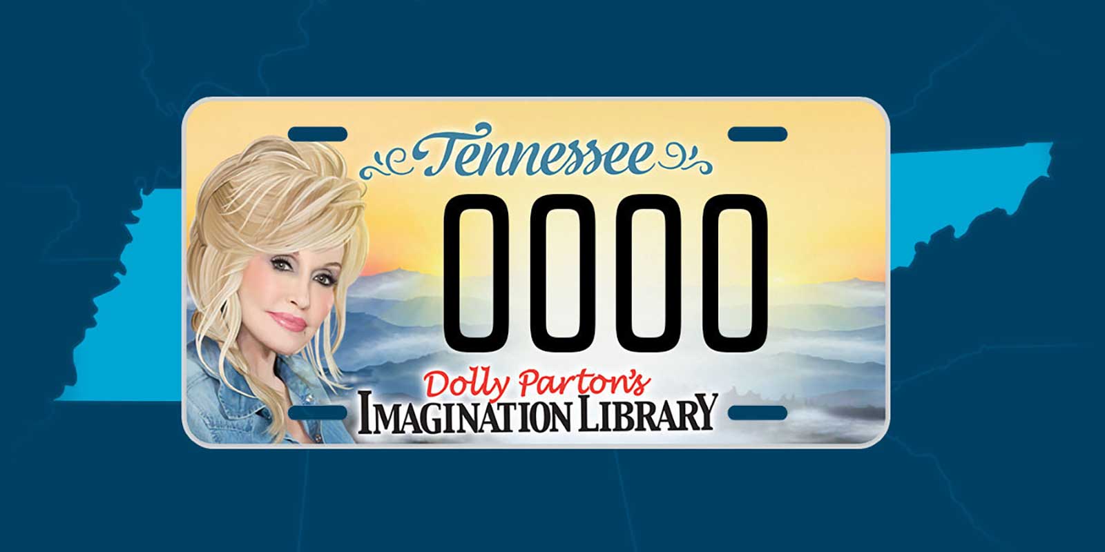 Imagination Library Specialty License Plate Available Now